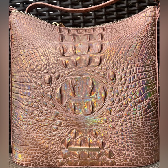 NWT Brahmin ROSE GOLD Katie Melbourne Crossbody